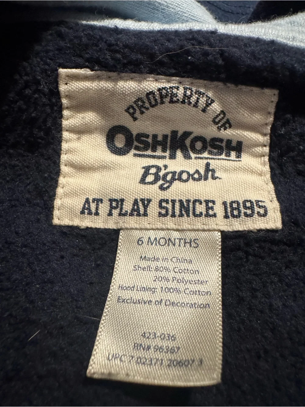 Oshkosh B’gosh Infant Boys Sweatshirt